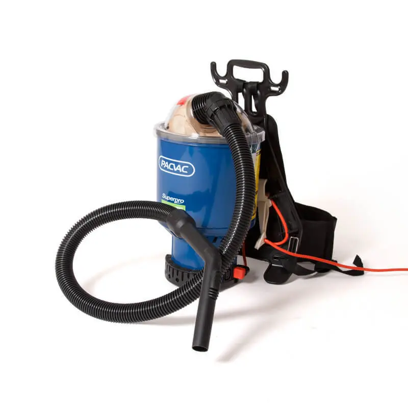 PACVAC Superpro 700 Back Pack met H-klasse filter