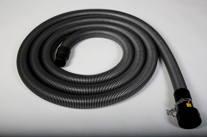 Stofzuigerslang voor Ronda 3400, ø90mm, lengte 5m, antistatisch, ø90mm, 45º koppeling