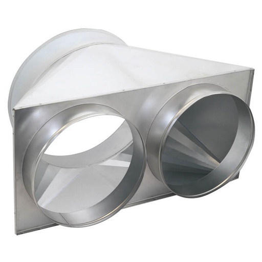 [5001200021] Verloopstuk 2x Ø˜420mm voor HEYLO K 120 en K 170